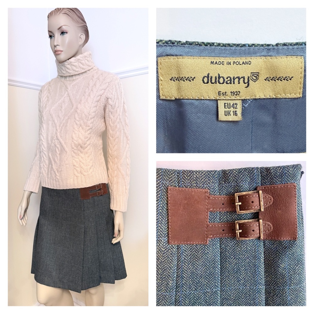 Dubarry Foxglove tweed skirt